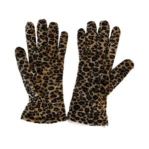 Cejon Fleece Lined Animal Print Gloves.  40 Gram Thinsulate Insulation.